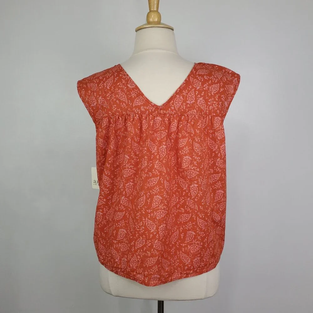 a.n.a. V-Neck Baby Doll Lightweight Sleeveless Top NEW NWT Size XL - Picture 5 of 13